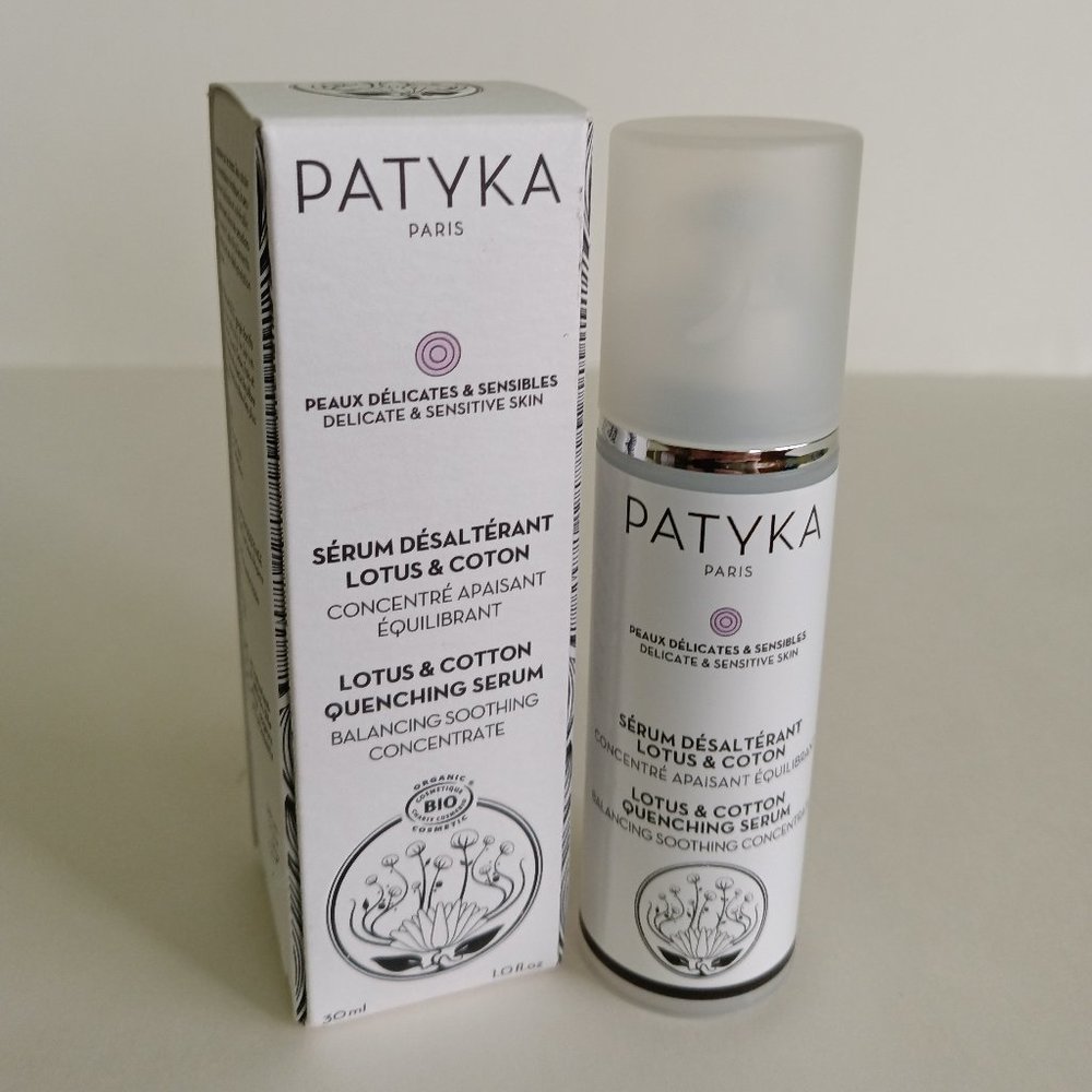 [ Patyka ] Lotus & Cotton Quenching Serum-Soothing Concentrate - 30 ml / 1 oz